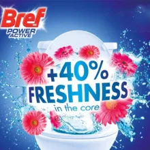 خوشبو کننده و ضدعفونی کننده توالت فرنگی برف مدل Flower بسته 8 عددی