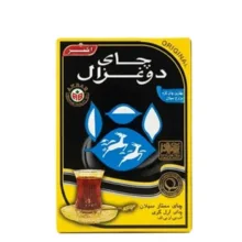 چای دو غزال معطر شیرنشان وزن 500 گرم