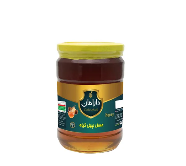 عسل چهل گیاه دارامان وزن 430 گرم
