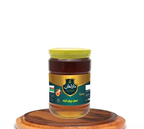 عسل چهل گیاه دارامان وزن 430 گرم