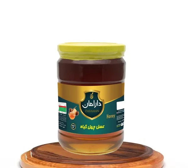 عسل چهل گیاه دارامان وزن 850 گرم