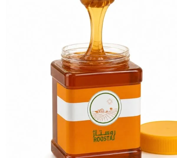 عسل چهل گیاه روستاژ وزن 500 گرم