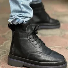 نیم بوت مردانه کد 345