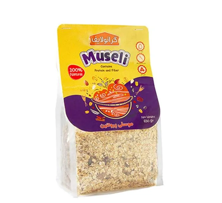 موسلی پروتئین گرانولایف وزن 650 گرم