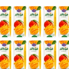 آبمیوه انبه فروت لند میهن حجم 200 میلی لیتر بسته 12 عددی
