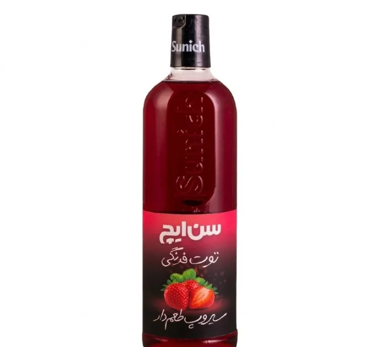 سیروپ توت فرنگی سن ایچ حجم 820 میلی لیتر