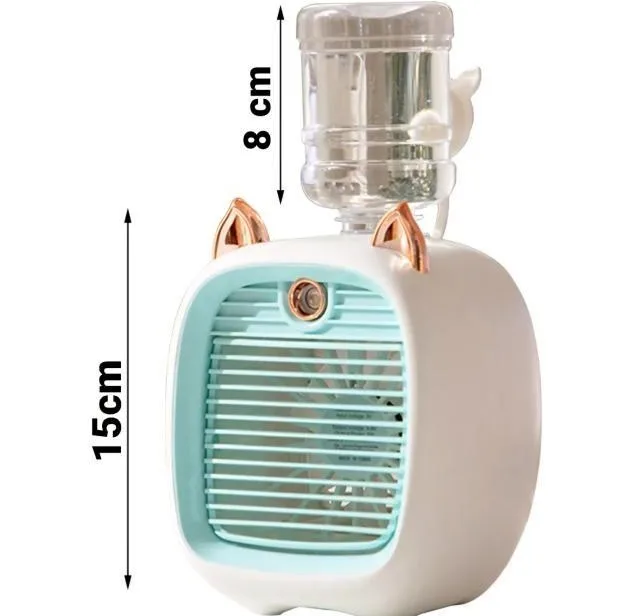 پنکه رومیزی مدل FC-6602 طرح روباه کوچک ظرفیت 1200 میلی آمپر ساعت