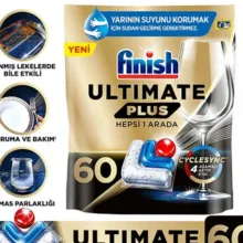 قرص ماشین ظرفشویی فینیش مدل Ultimate Plus Hepsi 1 Arada بسته 60 عددی