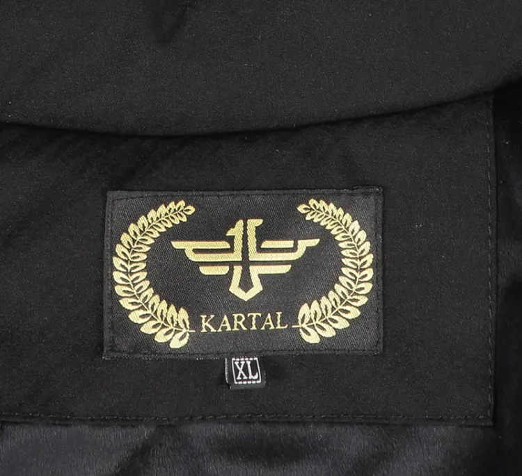 کاپشن مردانه طرح جناغی رنگ مشکی