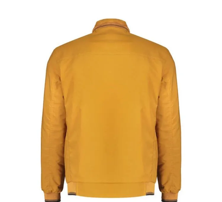کاپشن مردانه مدل بهاره دورو رنگ مشکی زرد