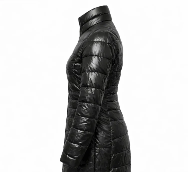 کاپشن زنانه اسمارا مدل E176 رنگ مشکی