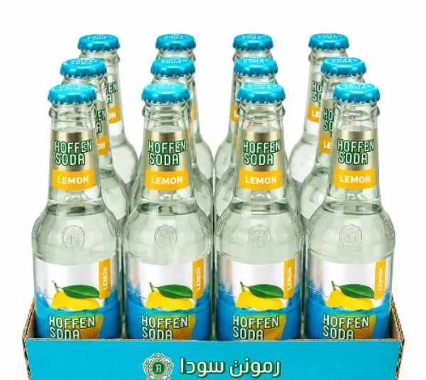آب هوفنبرگ طعم لیمو حجم 330 میلی لیتر بسته 12 عددی