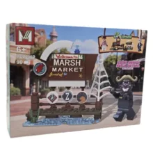 ساختنی 90 تکه ناب سل مدل زوتوپیا طرح چیف بوگو کد ANIMAL MARSH MARKET MG2256D