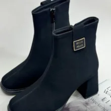 نیم بوت زنانه مدل پریا کد 5654 رنگ مشکی