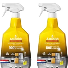 اسپری تمیز کننده سطوح استونیش مدل kitchen cleaner حجم 750 میلی لیتر مجموعه 2 عددی