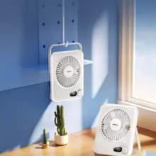 پنکه شارژی ریمکس مدل F03 ظرفیت 1200 میلی آمپر ساعت