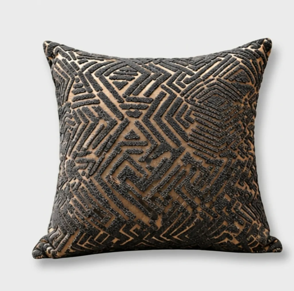 کاور کوسن تدی مربع برجسته زیپدار 45×45 سانتیمتر