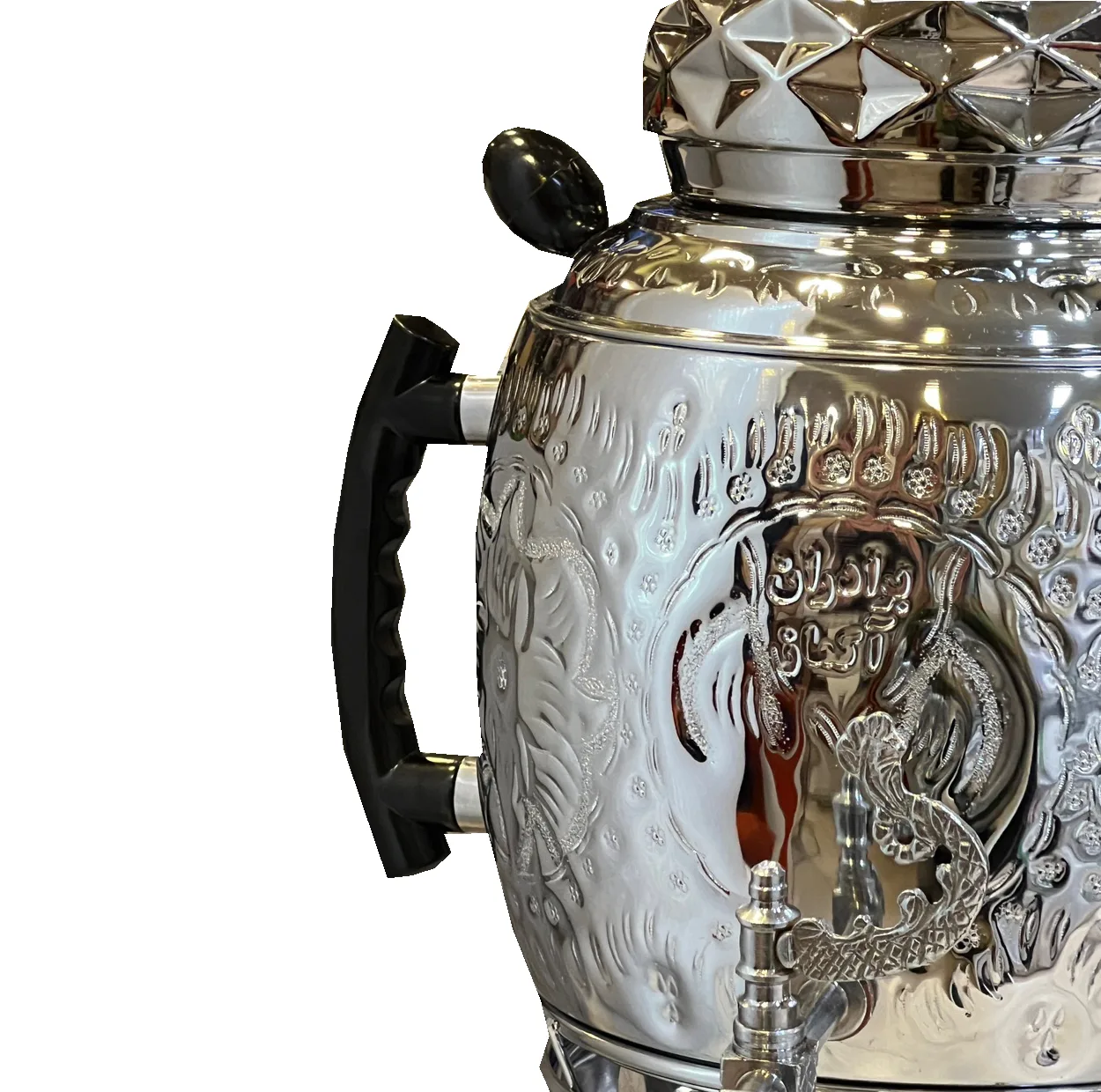 سماور گازی آکماز مدل سه کاره GOLD ظرفیت 6 لیتر