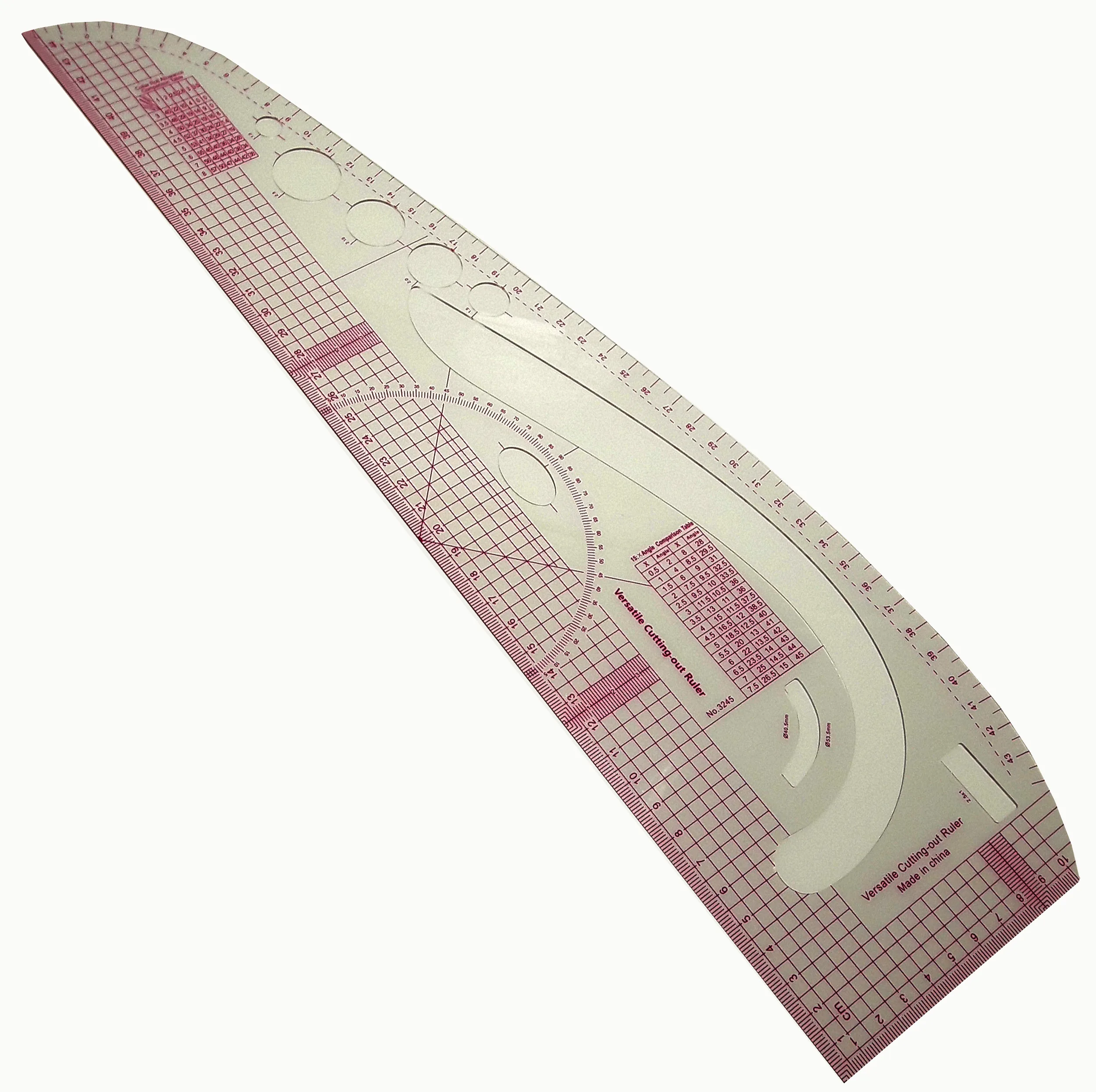 خط کش خیاطی مدل همه کاره کد RULER5