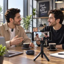 میکروفون یقه ای یسیدو مدل KR22 با درگاه اتصال Type-C