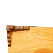 شکلات خوری خاتم کاری چوبی صنایع دستی فاخر مدل پذیرایی کد square15158