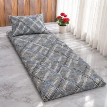 محافظ تشک مهمان مدل خشتی سایز 195×90 سانتی متر به همراه روبالشتی