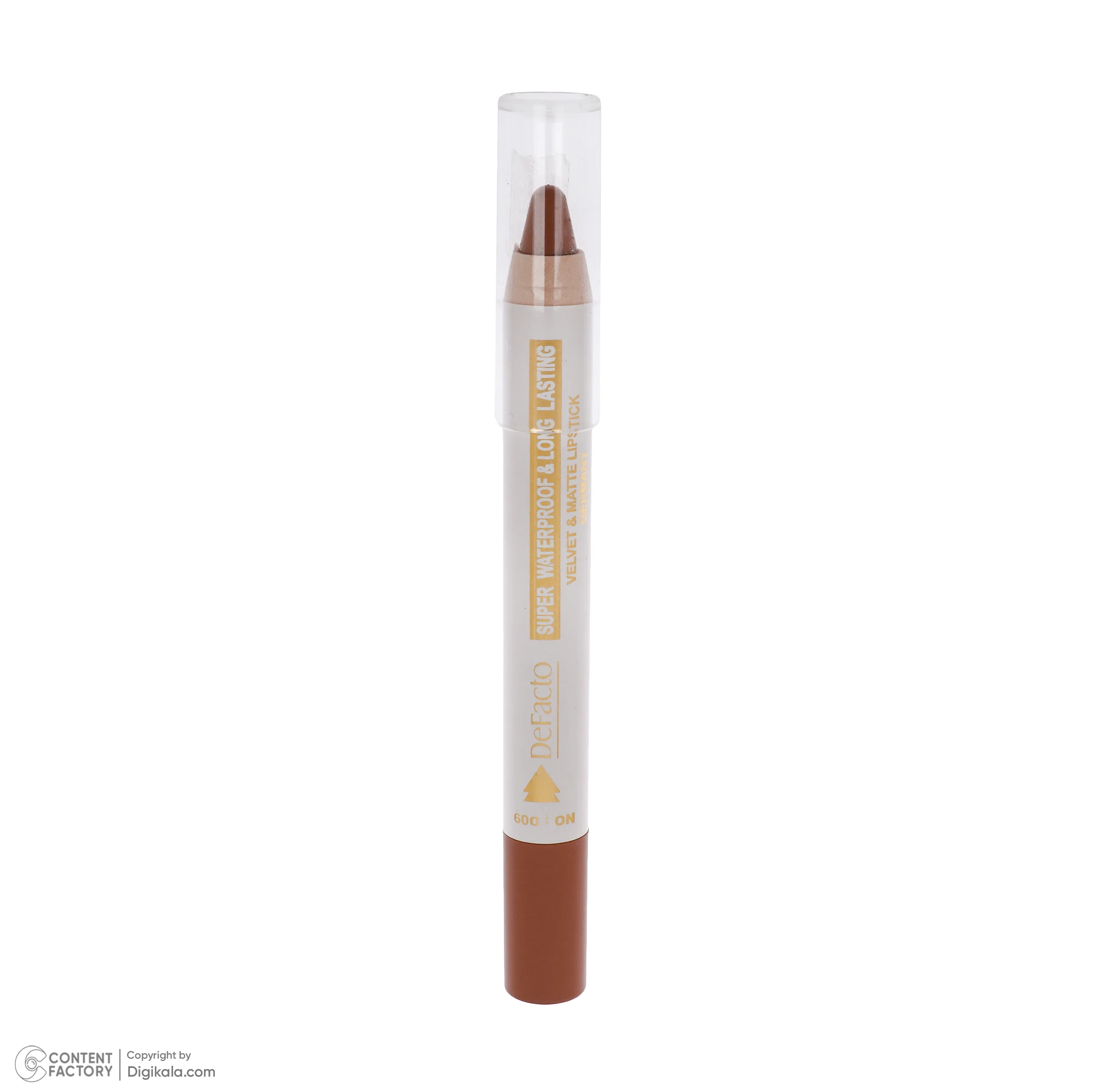 رژ لب مدادی مات دیفکتو مدل Waterproof شماره 9
