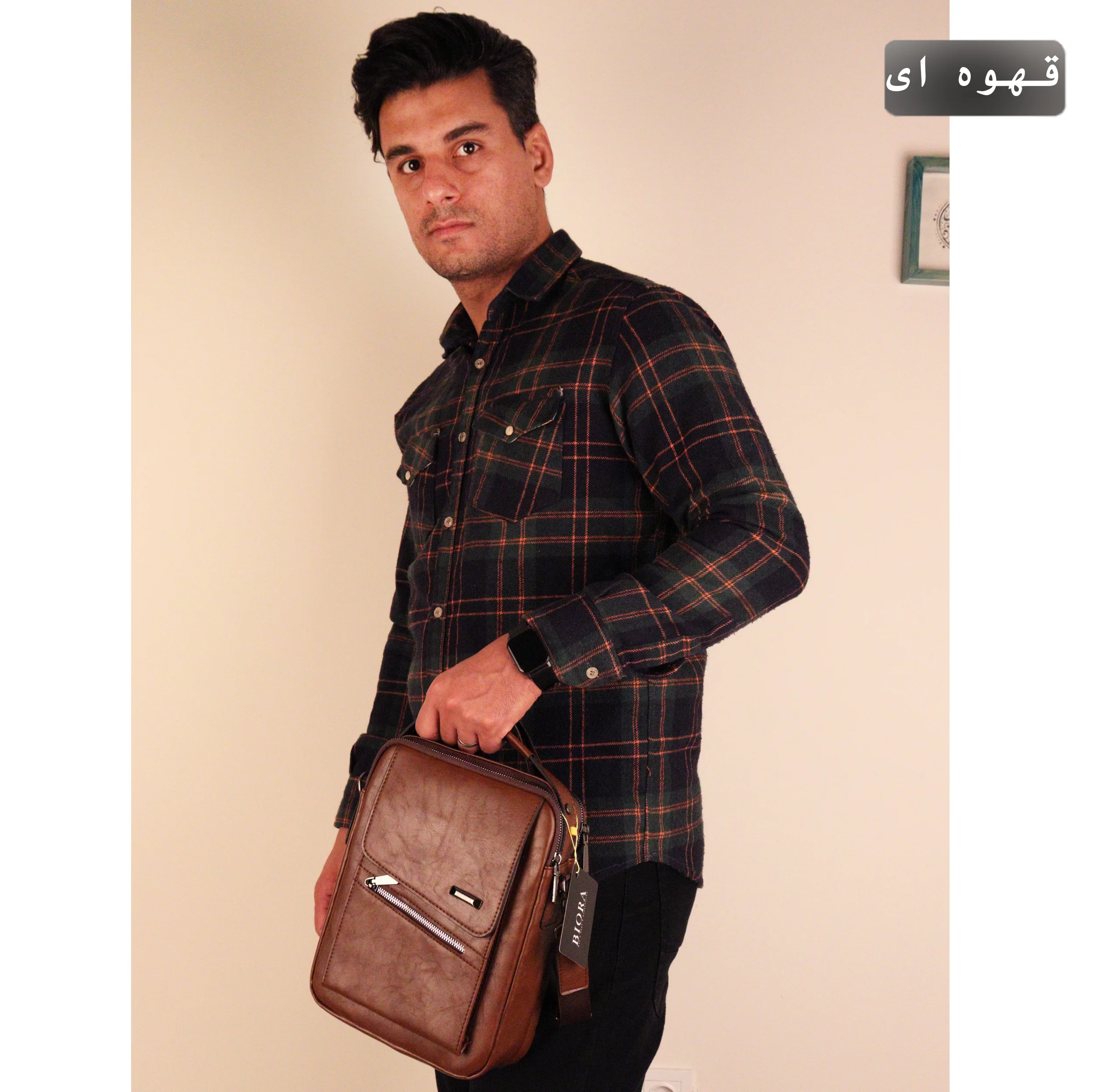 کیف رودوشی مردانه بیورا مدل dbb55
