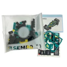 ساختنی 73 تکه ناب سل مدل سیمبوبلاک طرح ماشین مسابقه‌ای فرمول یک کد 73PCS COOLTEAM SEMBO BLOCK NO.714352