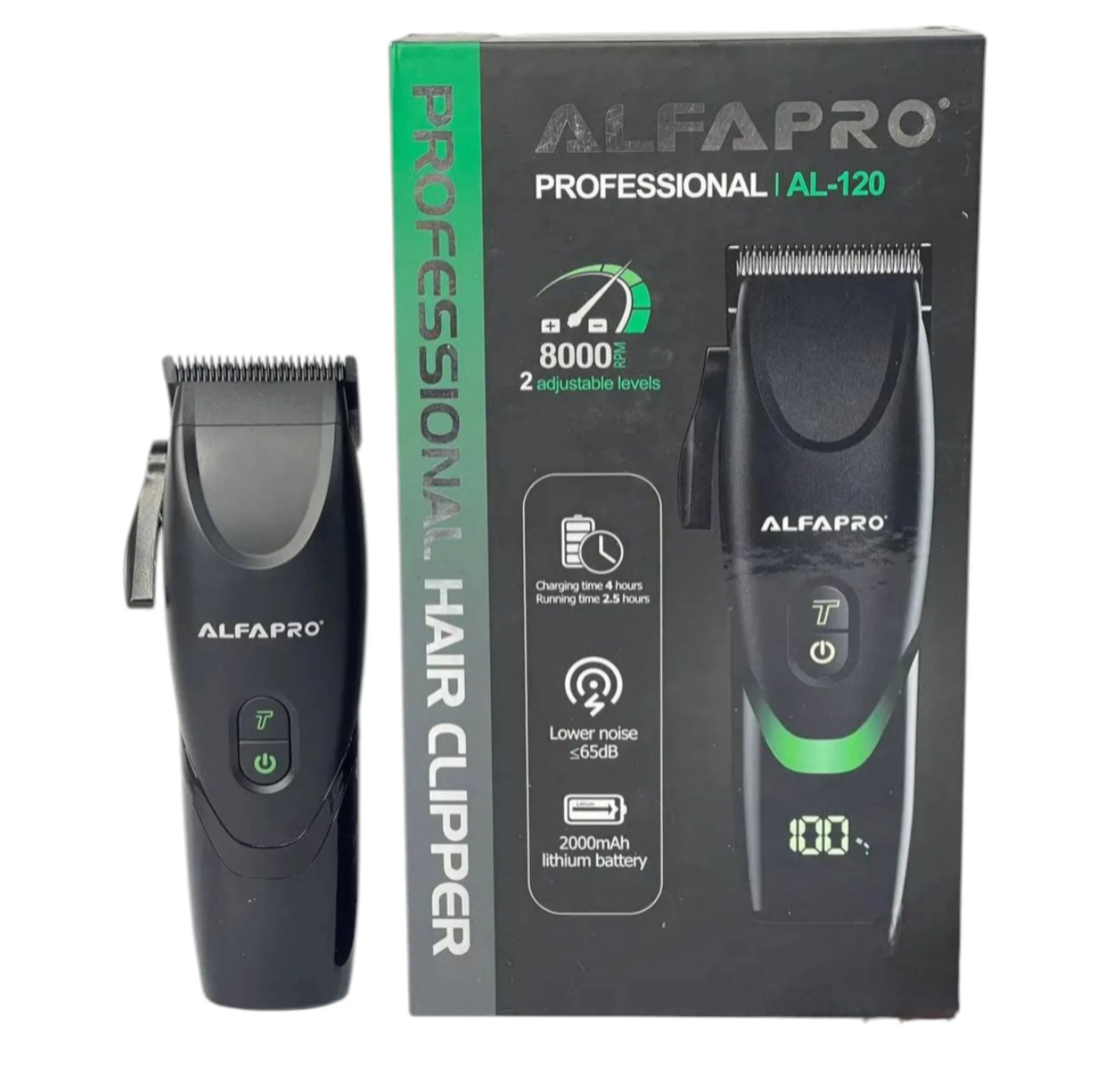 ماشین اصلاح موی سر و صورت شارژی ألفا مدل AL-120