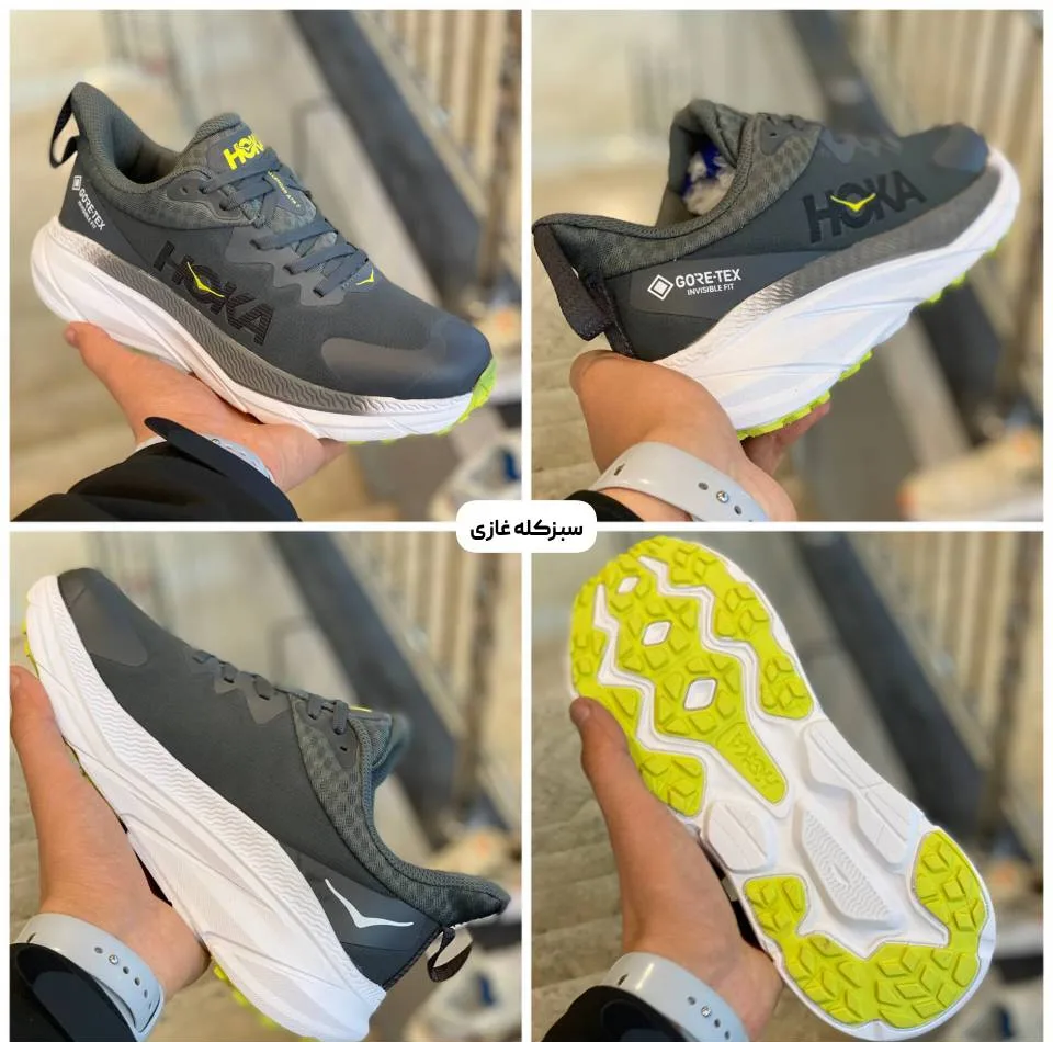 کفش پیاده روی مردانه هوکا مدل challenger goretex