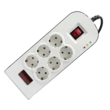 چند راهی برق و محافظ ولتاژ پارت الکتریک مدل PE8794