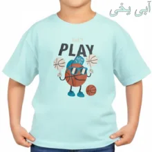 تی‌شرت آستین کوتاه بچگانه مدل بسکتبالیست کد p1