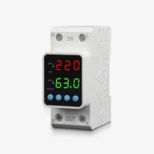 محافظ ولتاژ و جریان تکفاز مدل EKC دیجیتال 63A پلاس