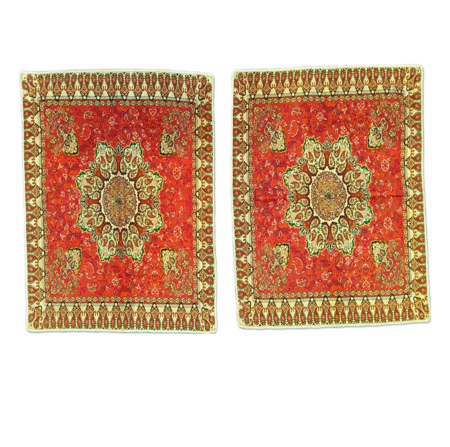 کوسن ترمه طرح مجنون بسته ۲ عددی
