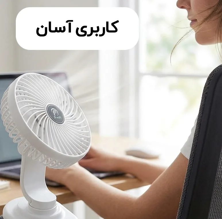 پنکه شارژی پی نت مدل P805