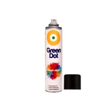 اسپری رنگ قرمز ترافیک و سفید مات و قهوه ای شکلاتی گرین دات مدل color3 حجم 250 میلی لیتر مجموعه 3 عددی