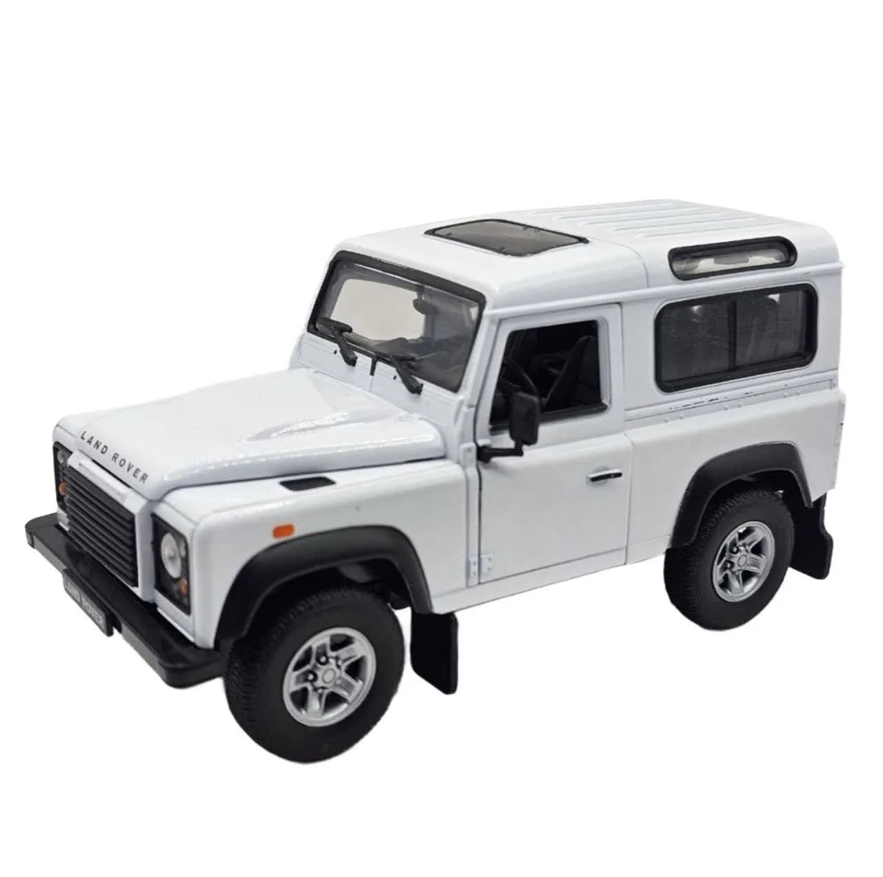 ماکت ماشین بازی ناب سل مدل لندرور دیفندر فلزی طرح ولی کد WELLY 1:24 LAND ROVER DEFENDER JEEP