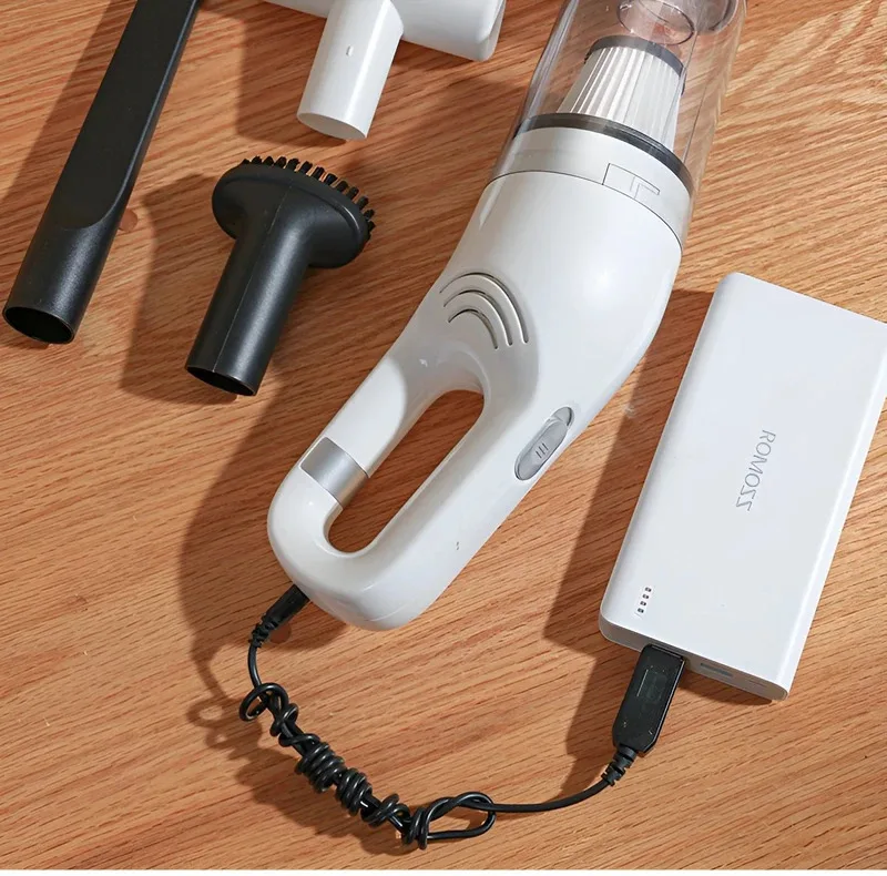 جارو شارژی عصایی مدل JB-168 با موتور 120W، قدرت مکش 5500Pa، باتری 2000mAh دوقلو، طراحی سبک، بدنه ABS قابل شستوشو و شارژ USB