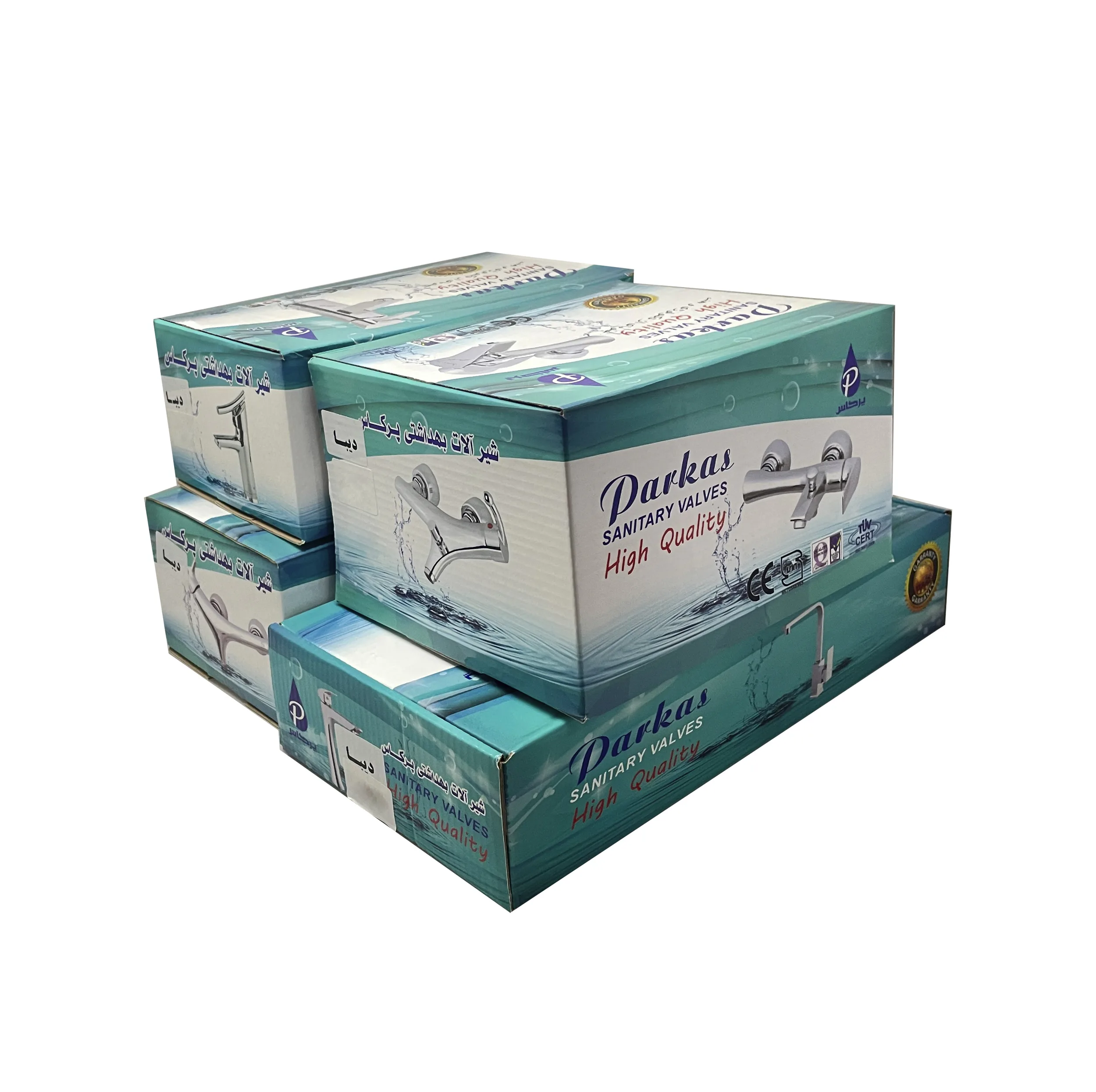 ست شیرآلات پرکاس مدل دیبا کد 02