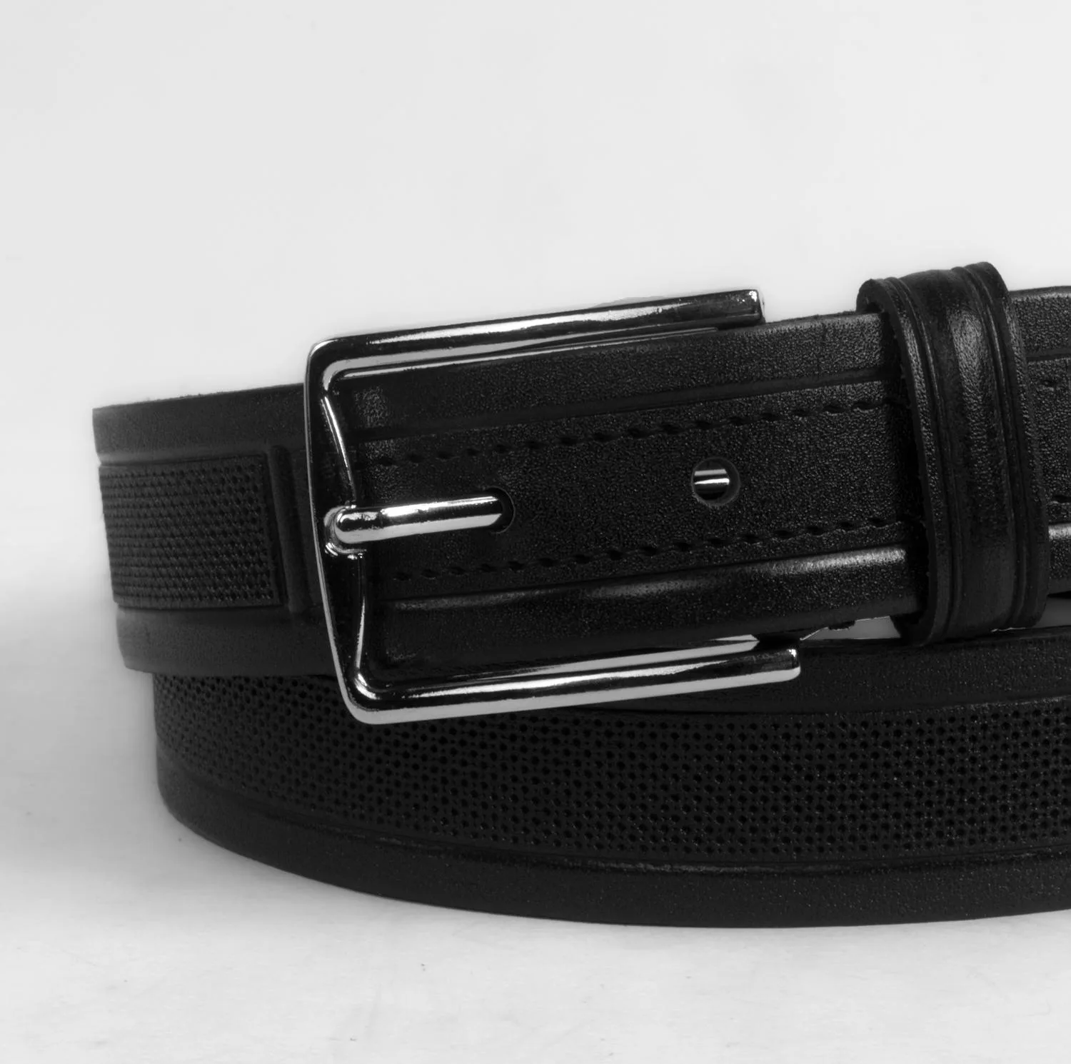 کمربند مردانه چرم عطارد مدل چرم طبیعی گاومیش کد B35