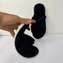 دمپایی حوله‌ای نیکتا مدل 12000-11 کد 1703-BK