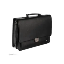 کیف اداری مردانه چرم مشهد مدل A5607-001-01 دارای 4 محفظه
