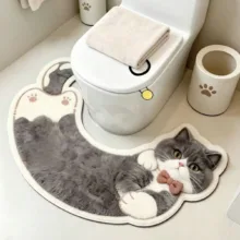 پادری مدل CAT PATTERN سایز 70*40 سانتی متر مناسب برای فضای داخلی