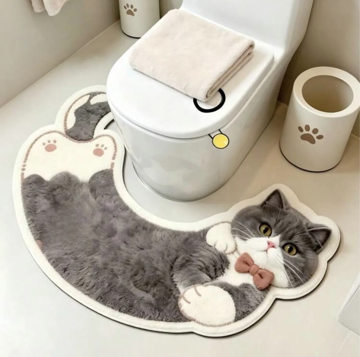 پادری مدل CAT PATTERN سایز 70*40 سانتی متر مناسب برای فضای داخلی