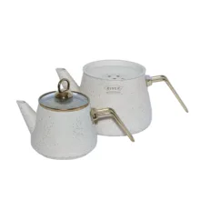 ست کتری و قوری ریور مدل دسته بغل گرانیت