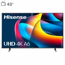 تلویزیون 43 اینچ ال ای دی هوشمند هایسنس مدل 43A61N