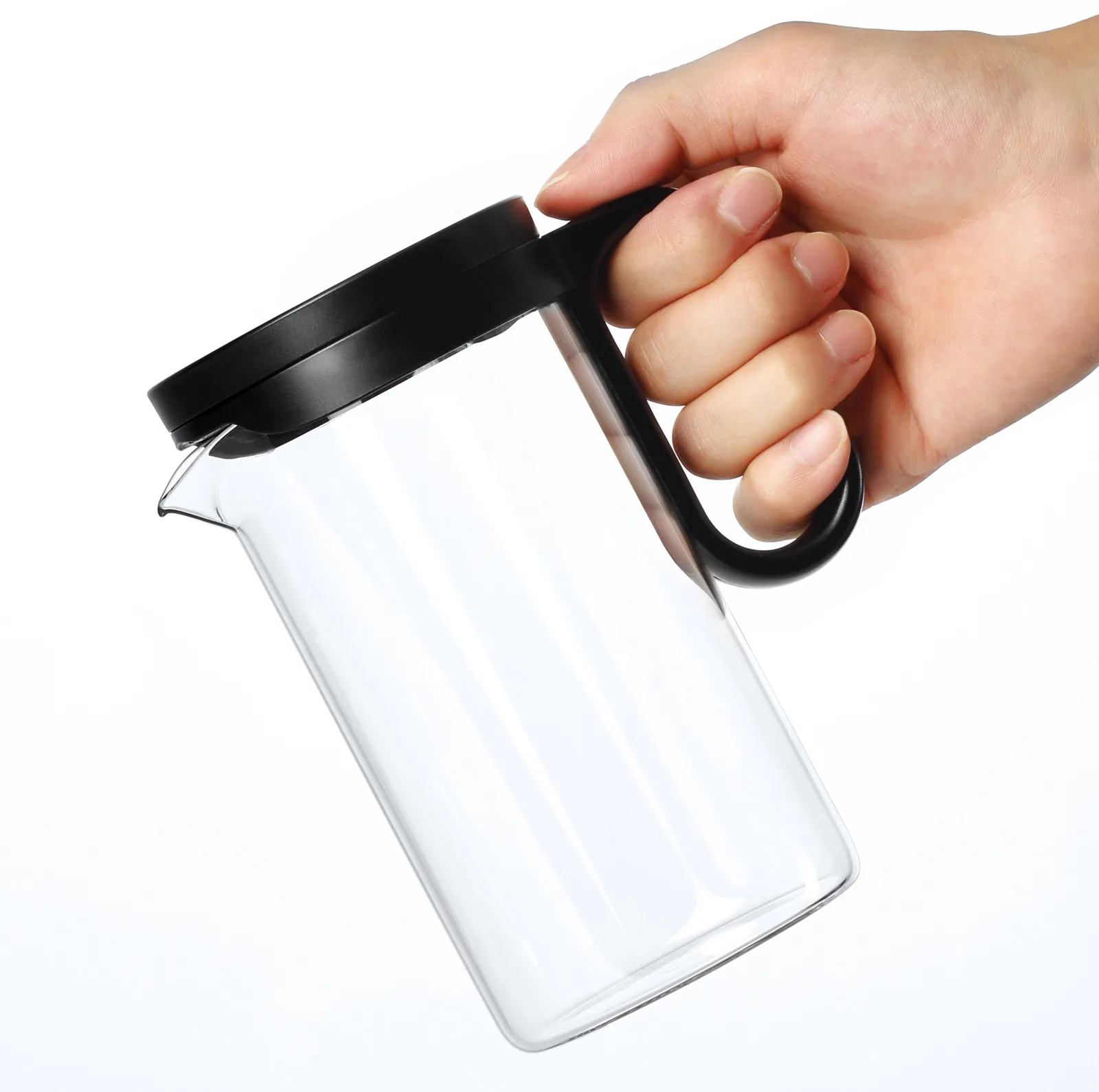 فرنچ پرس کاراجا مدل Brewy Tea Borosilikat Cam گنجایش ۵۰۰ میلی لیتر