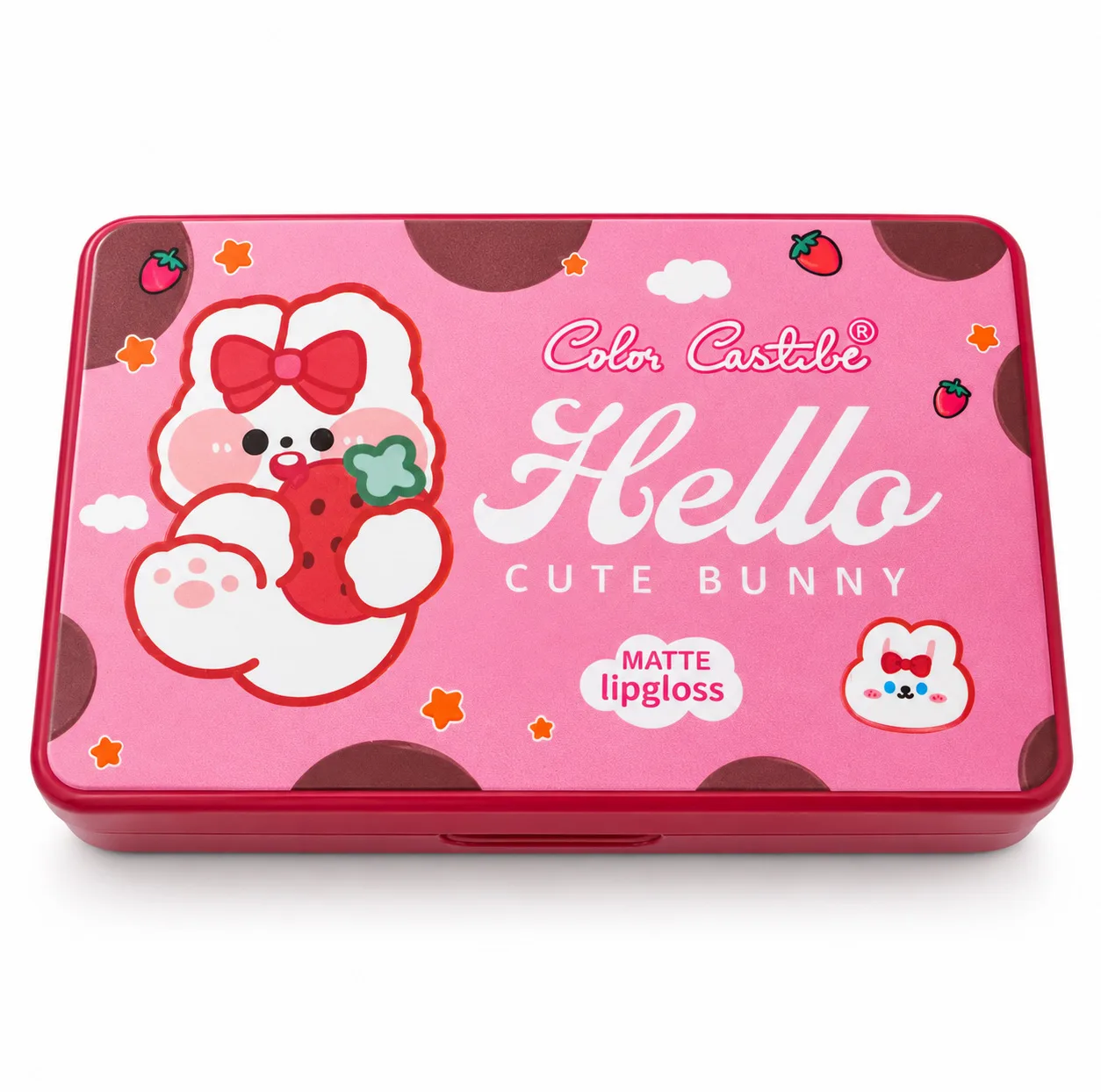 رژ لب مایع کالر کستل مدل Hello مجموعه 5 عددی