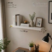 شلف دیواری چوبیکو مدل shelf5015